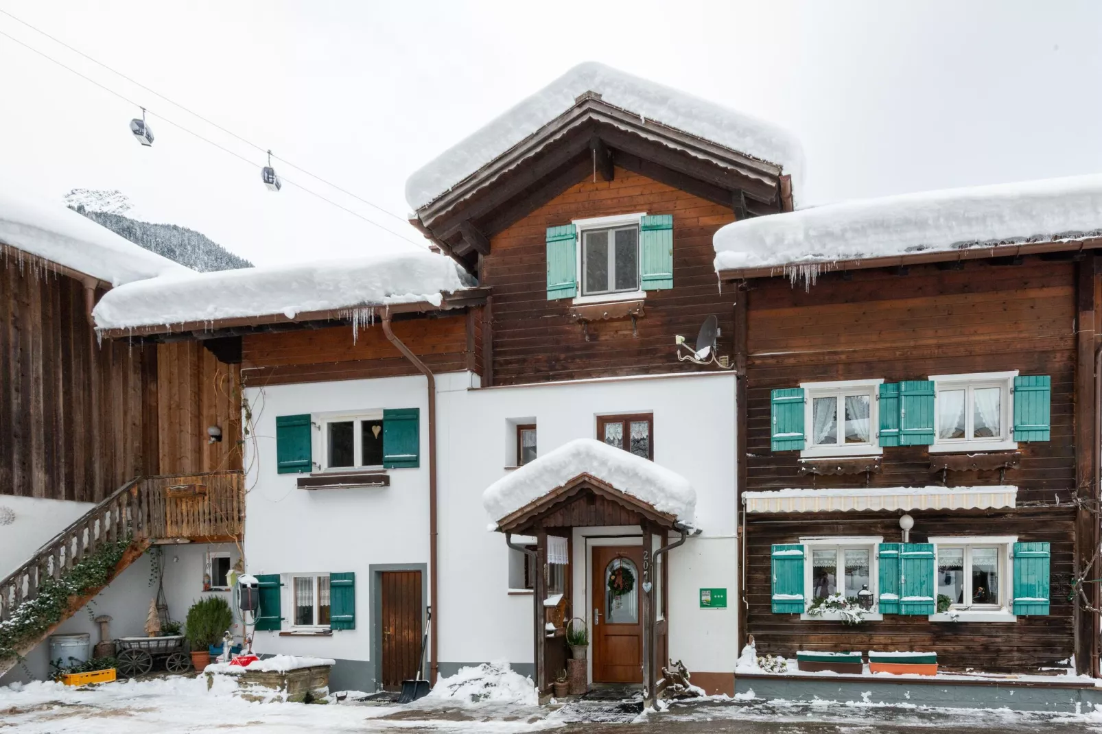 Ferienhaus Bodnerhof-Exterior winter