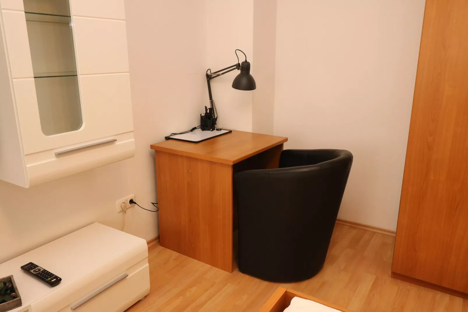 Zentrales Apartment in Messenähe-Bedroom