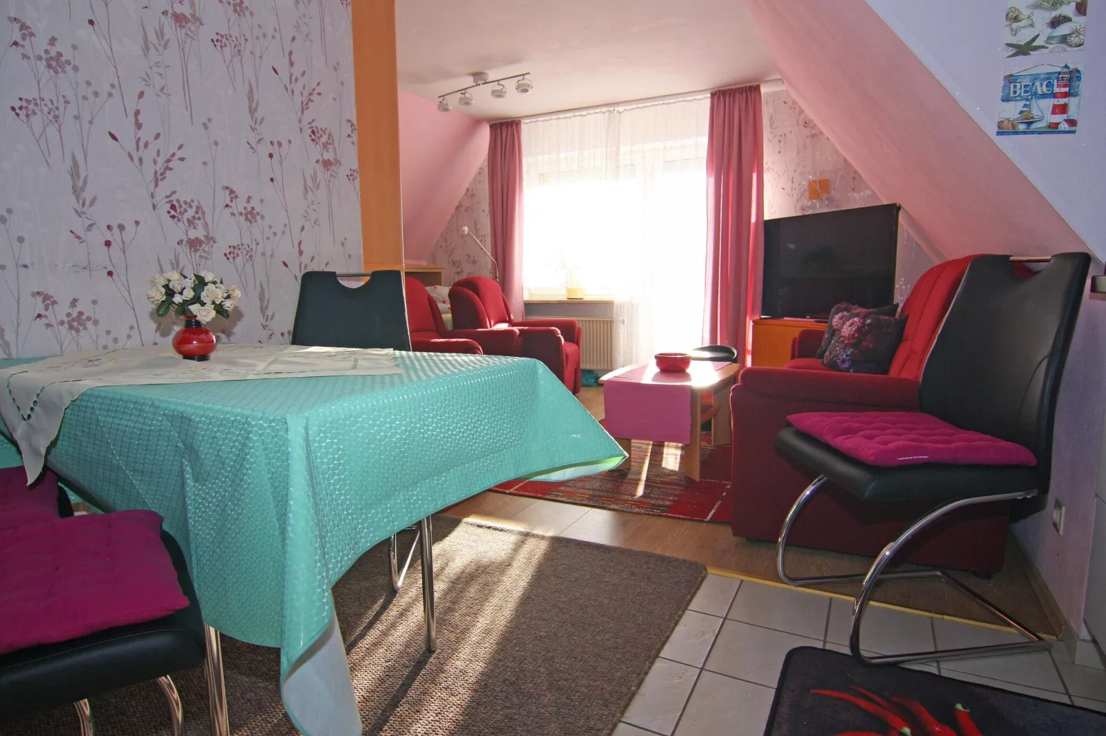 Apartments Stapel, Büsum-App.4 / 2 Raum App im OG, 42qm-Dining room