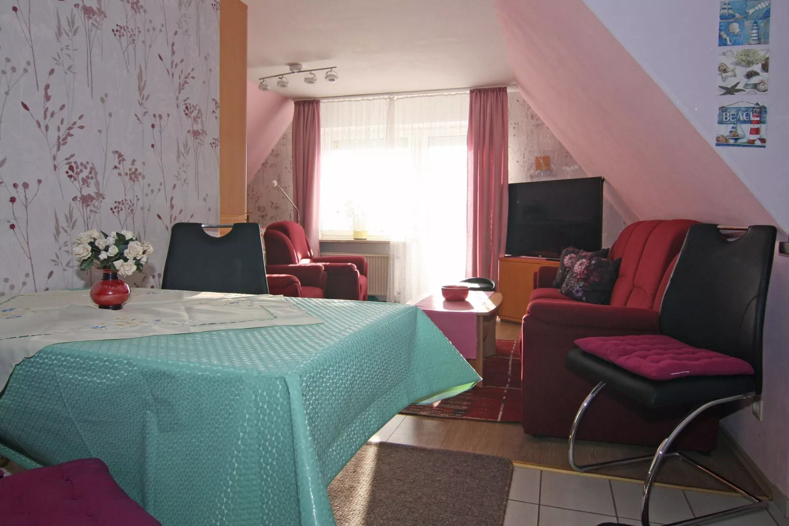 Apartments Stapel, Büsum-App.4 / 2 Raum App im OG, 42qm-Kitchen