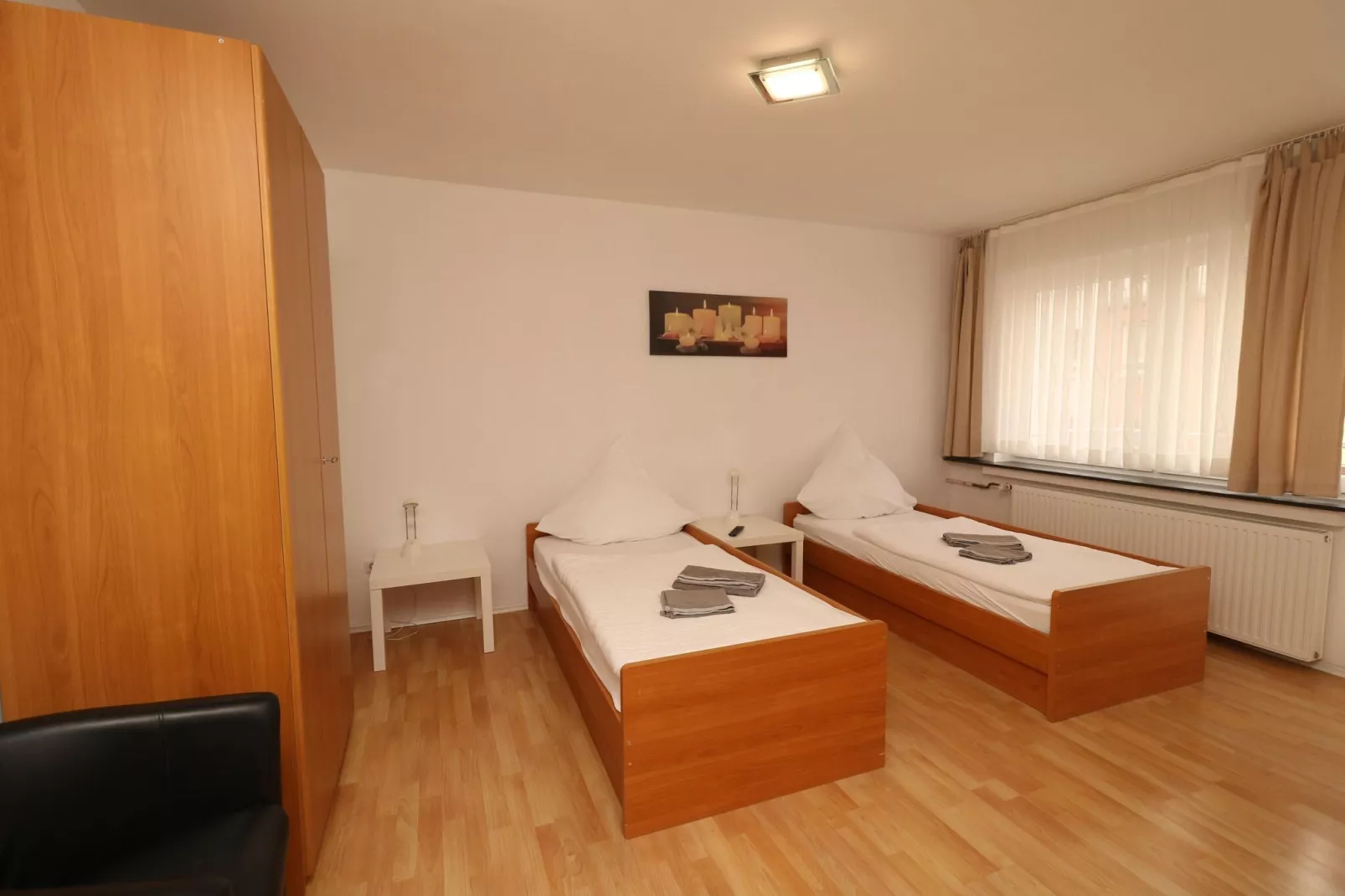 Apartment in Essen mit Terrasse-Bedroom