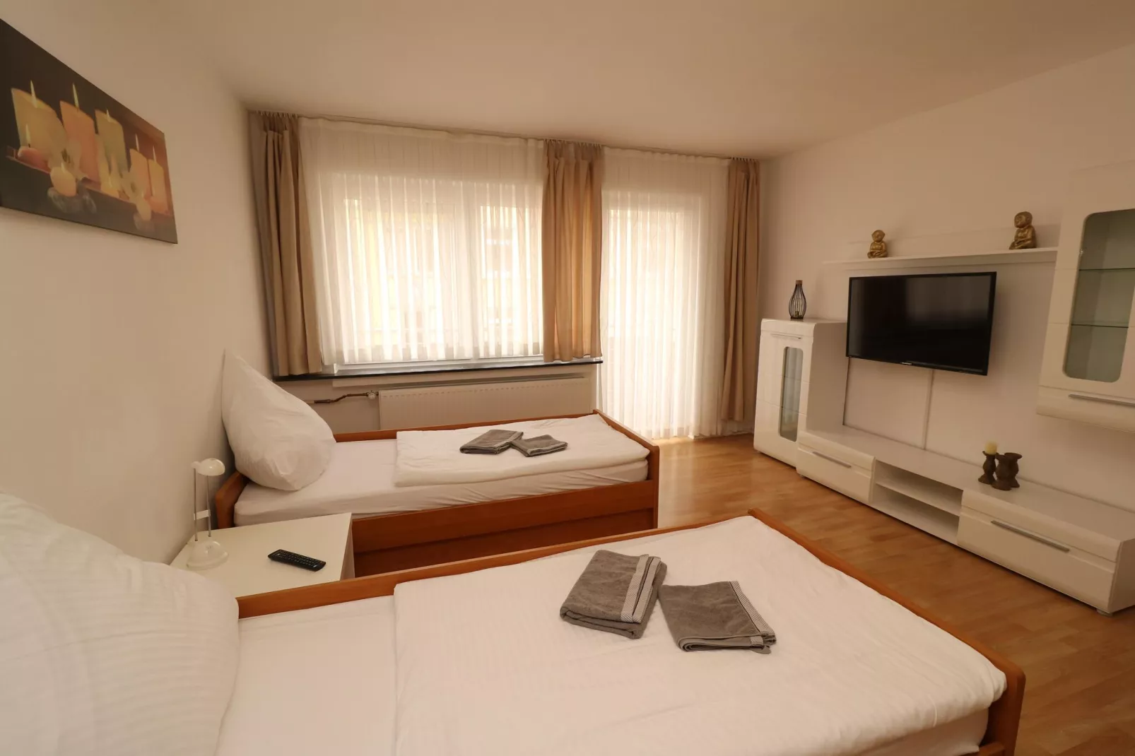Apartment in Essen mit Terrasse-Bedroom