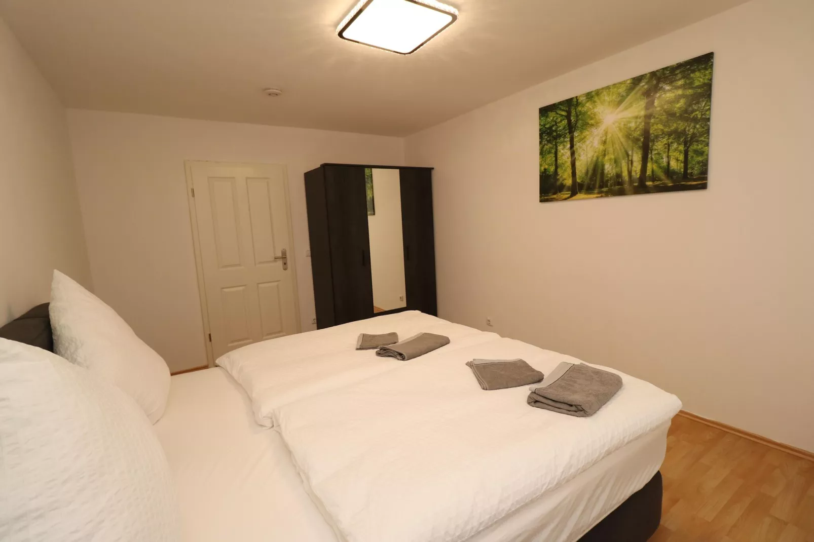 Apartment in Messenähe Essen und DD-Schlafzimmer
