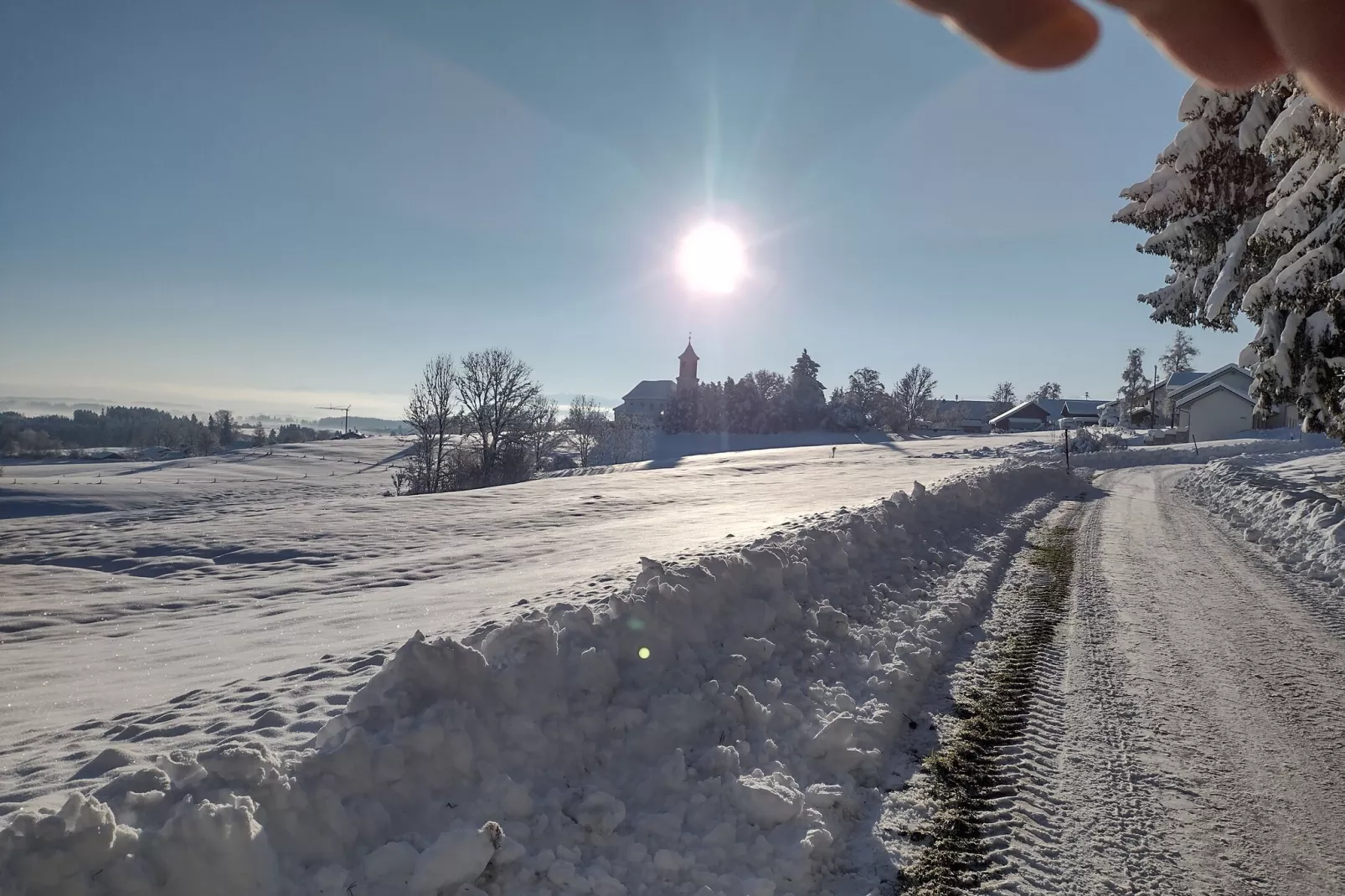 Pfaffenwinkel-Area winter 5km