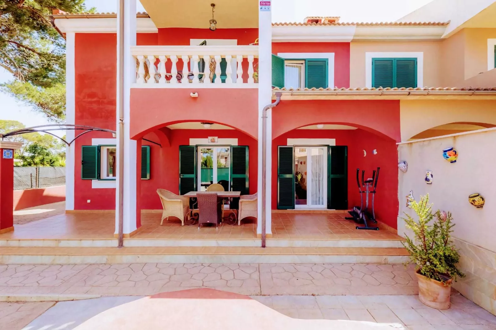 Villa Malen's Mallorca-Außenbereich Sommer