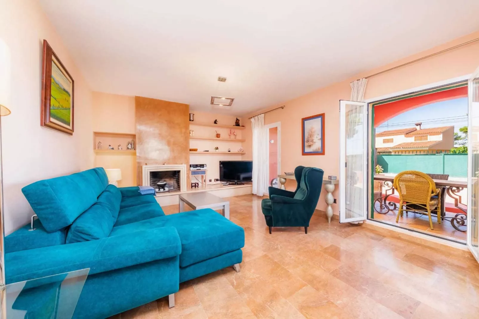 Villa Malen's Mallorca-Wohnzimmer