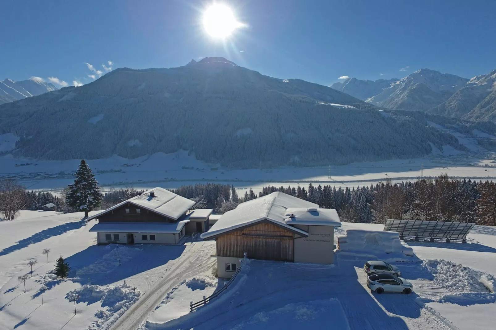 Gut Vorderstallberg-Außenbereich Winter