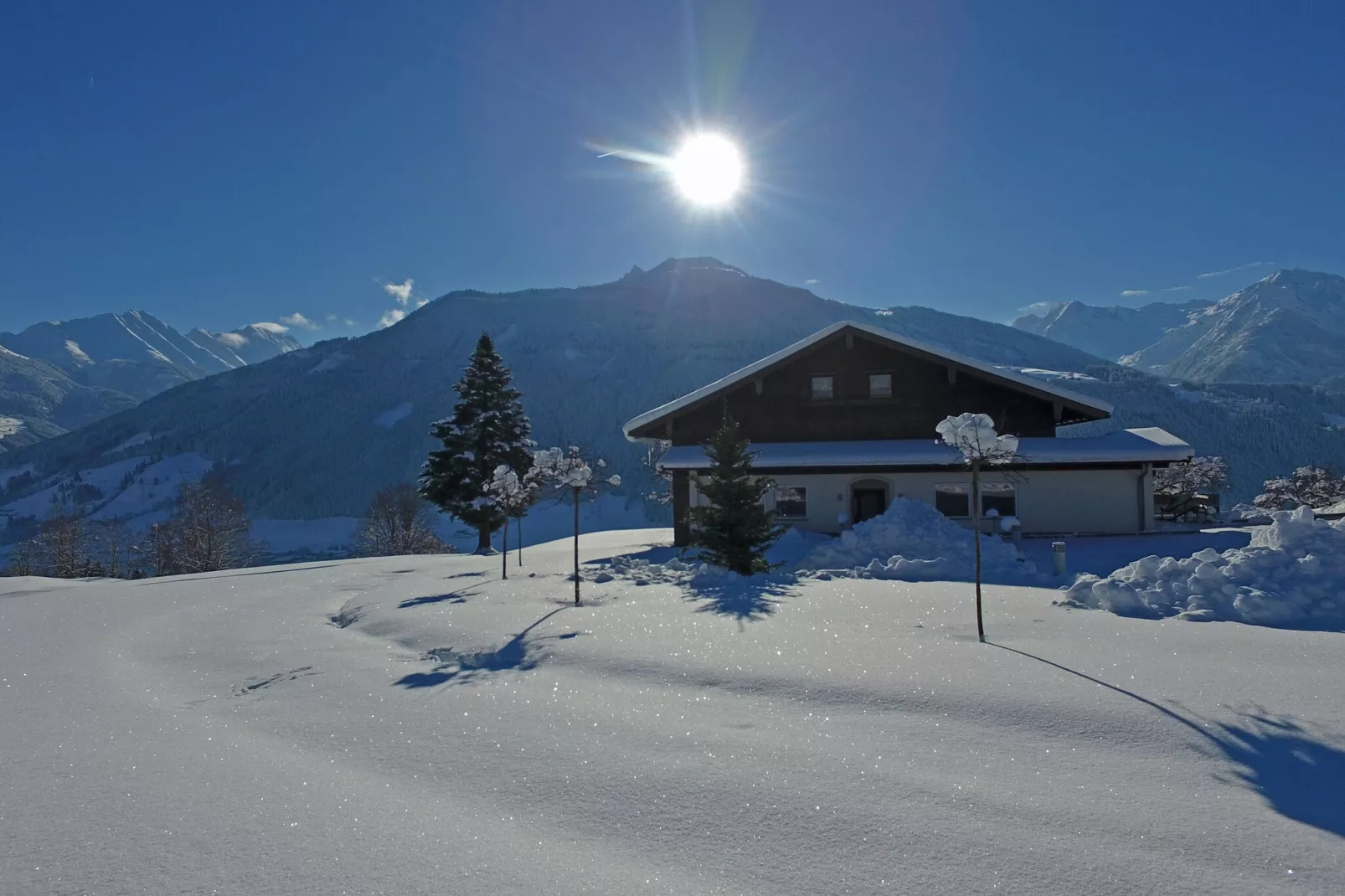 Gut Vorderstallberg-Aussicht Winter