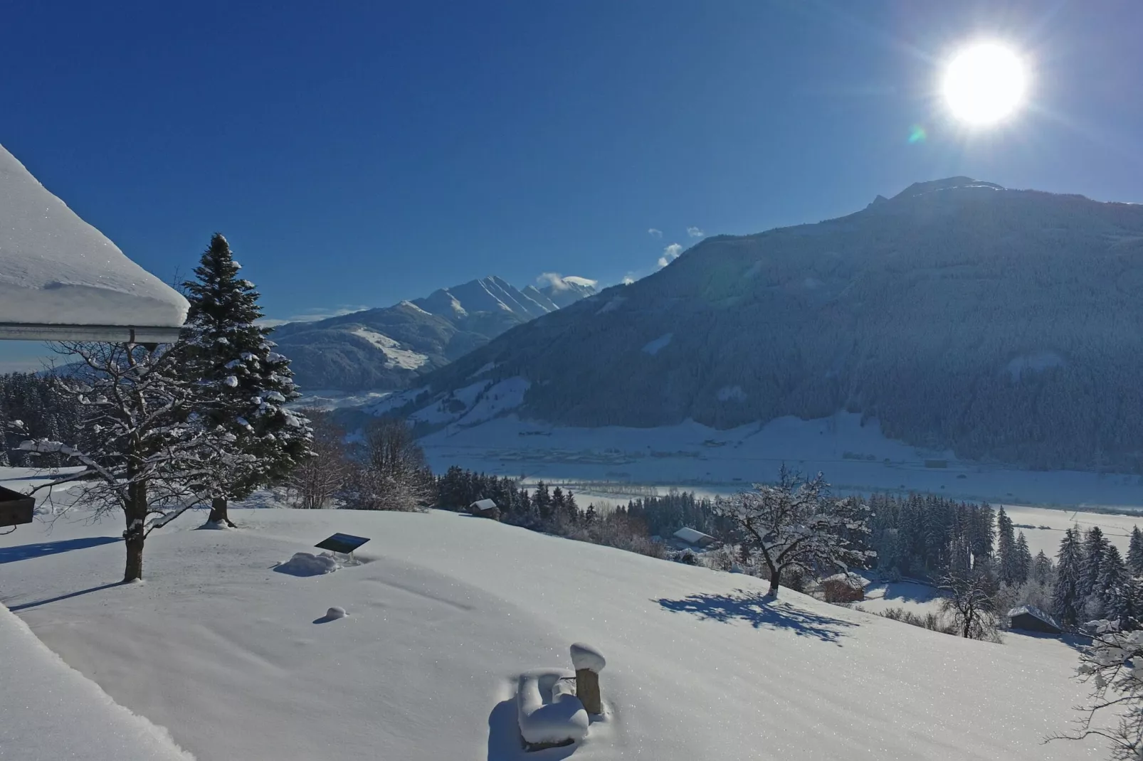 Gut Vorderstallberg-Aussicht Winter