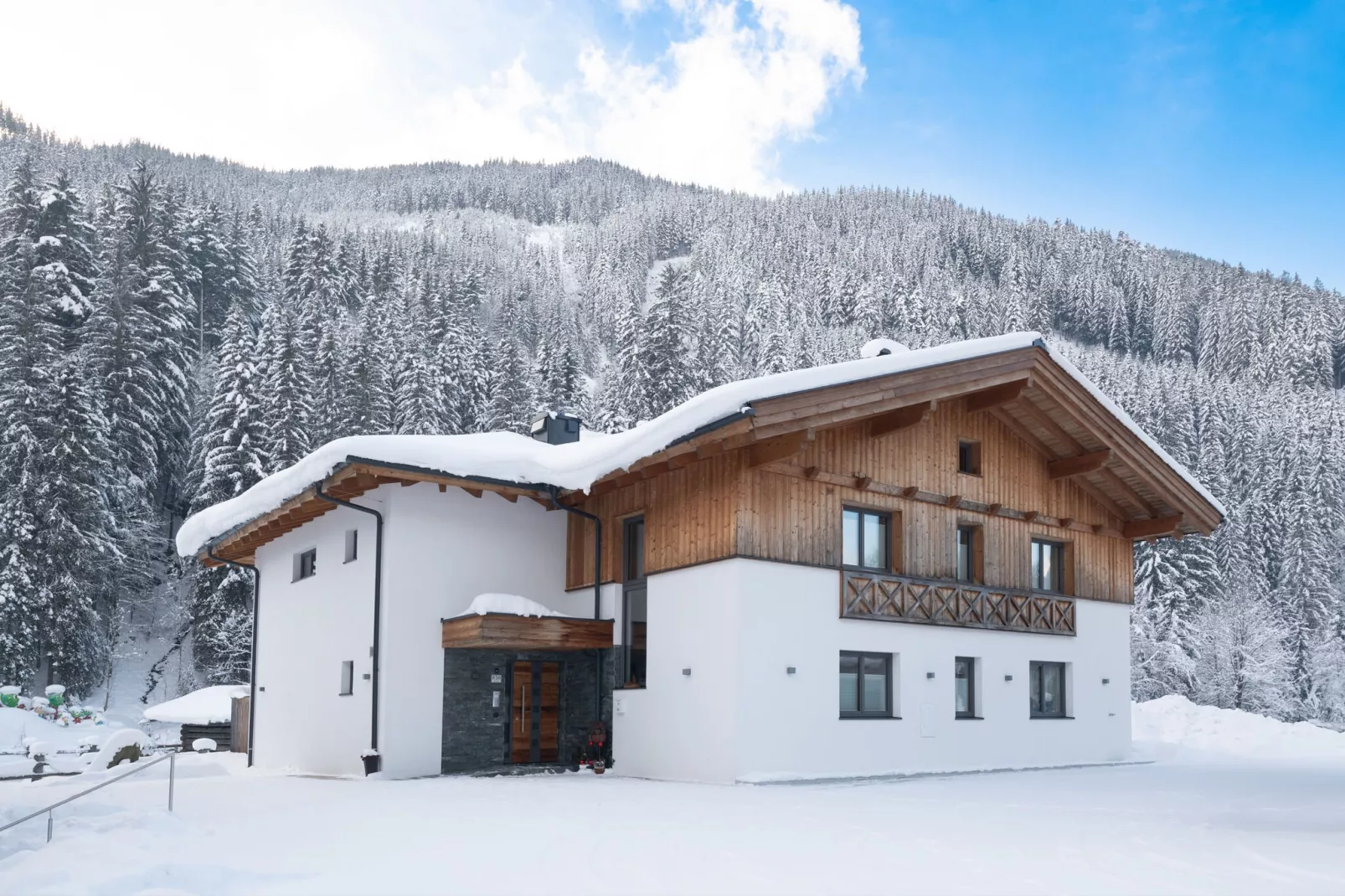 Saalach Appartement 7-Exterior winter
