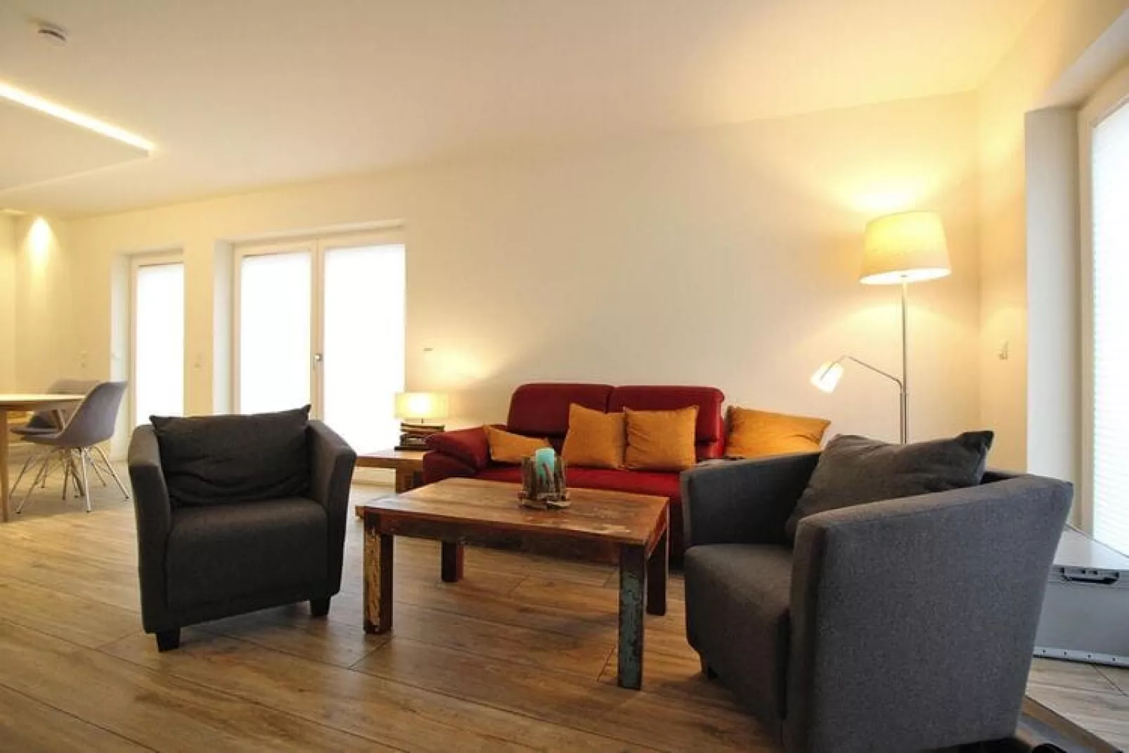 Doppelhaus Windböe 6 Pers St Peter-Ording-Living room