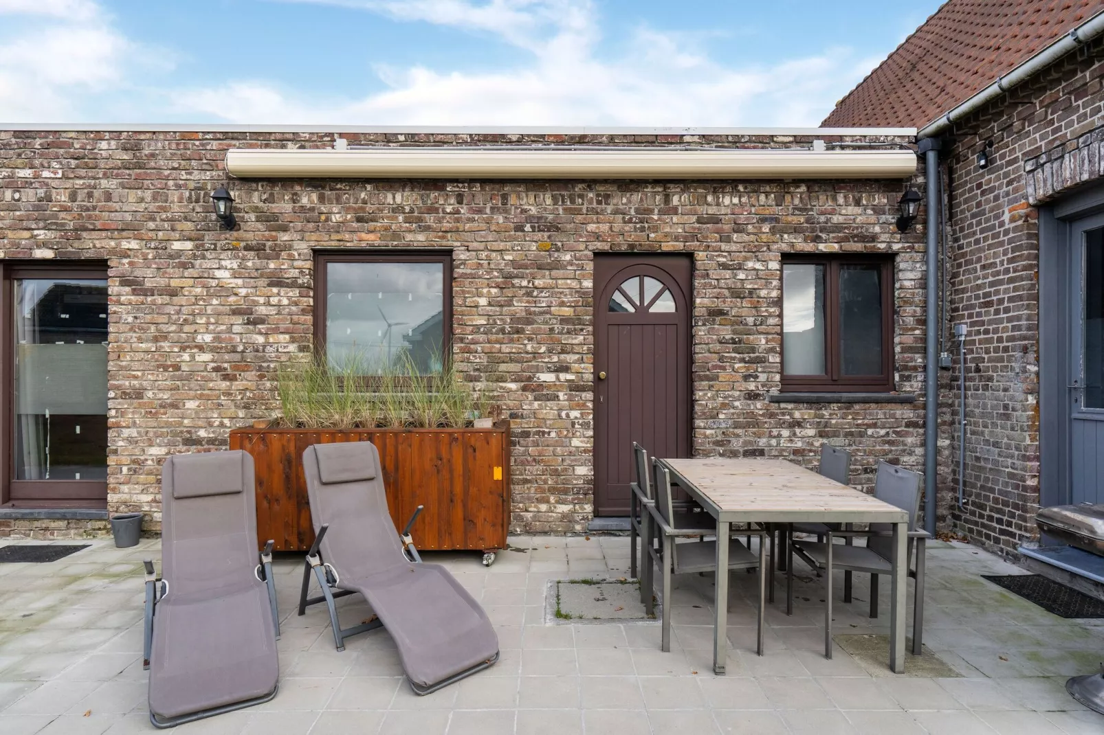 De oostster-Terrassenbalkon