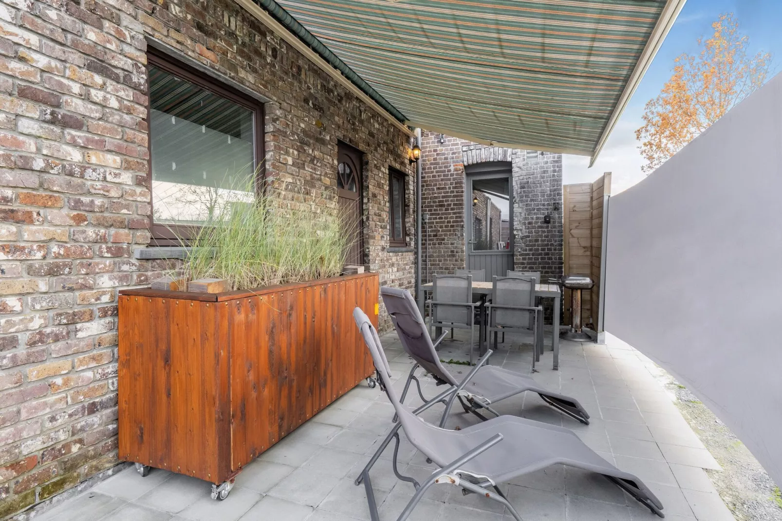 De oostster-Terrassenbalkon