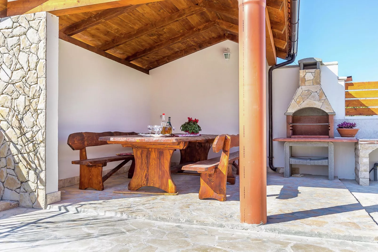 House Irena A3-Balcon-terrasse