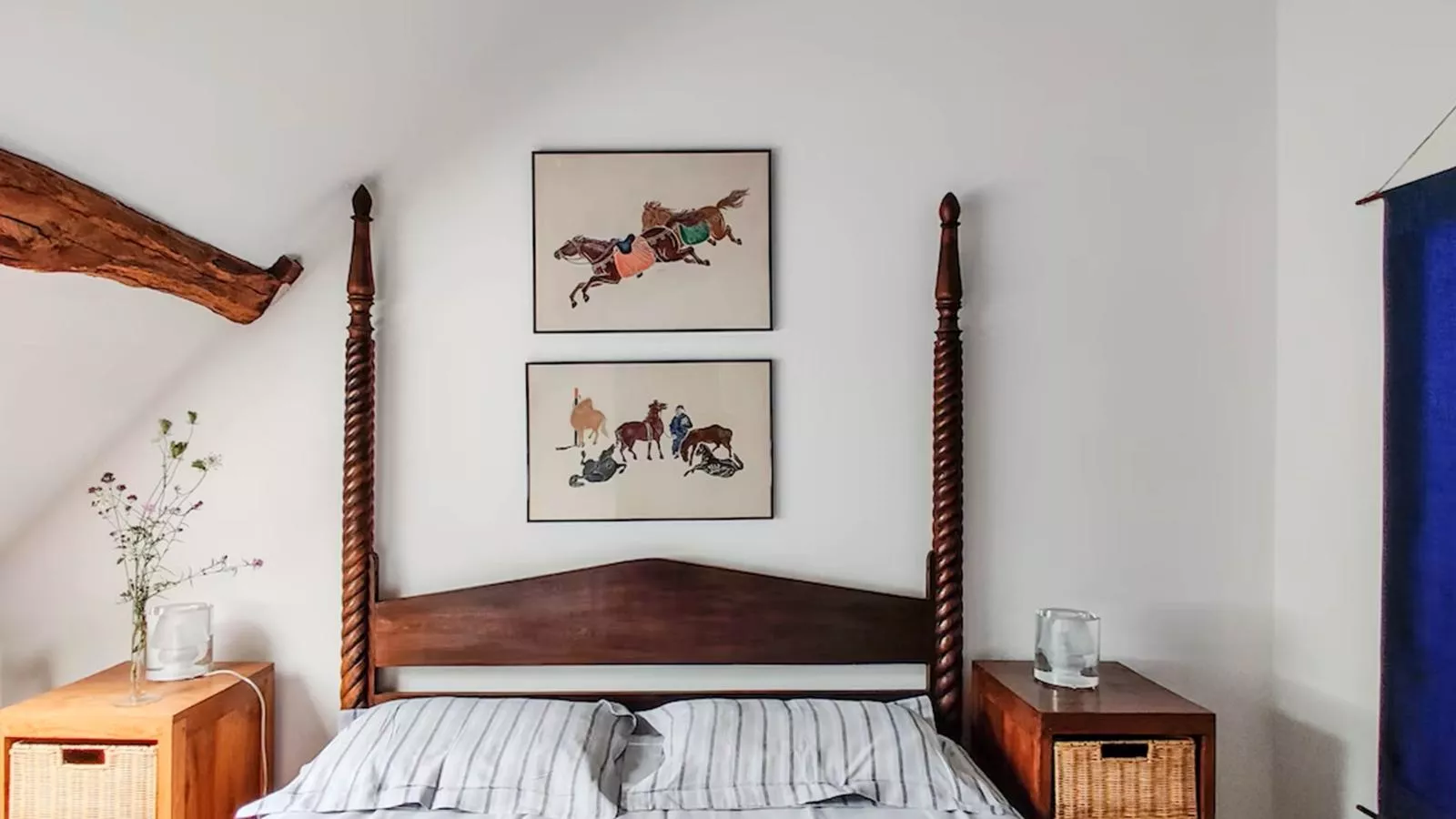 Moulin du 18ieme siècle-Schlafzimmer
