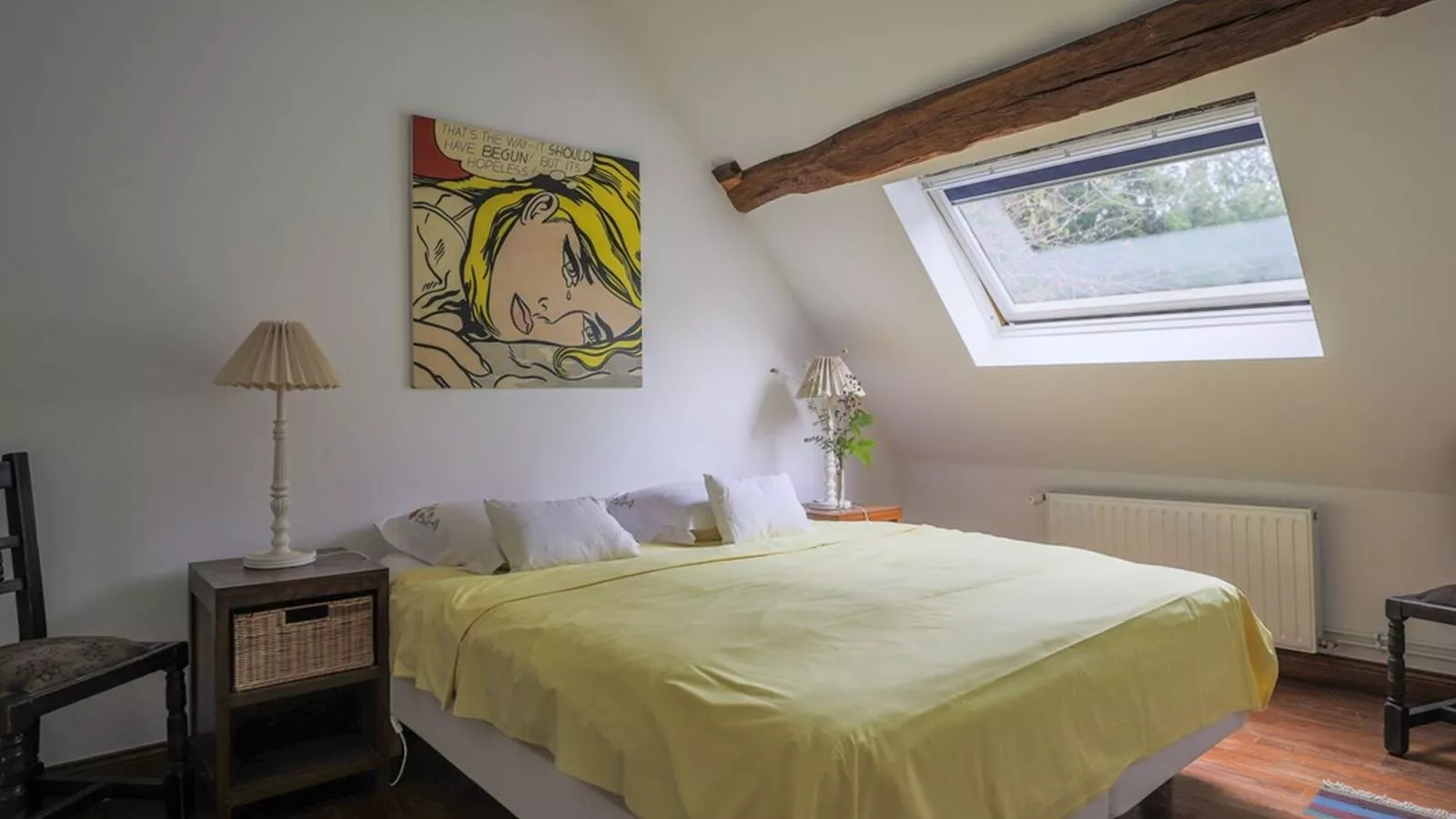 Moulin du 18ieme siècle-Schlafzimmer