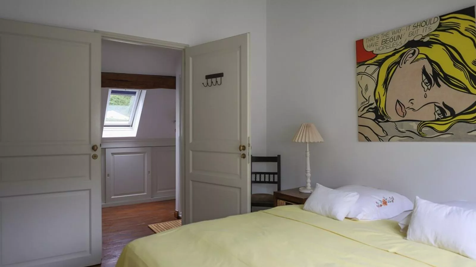 Moulin du 18ieme siècle-Schlafzimmer