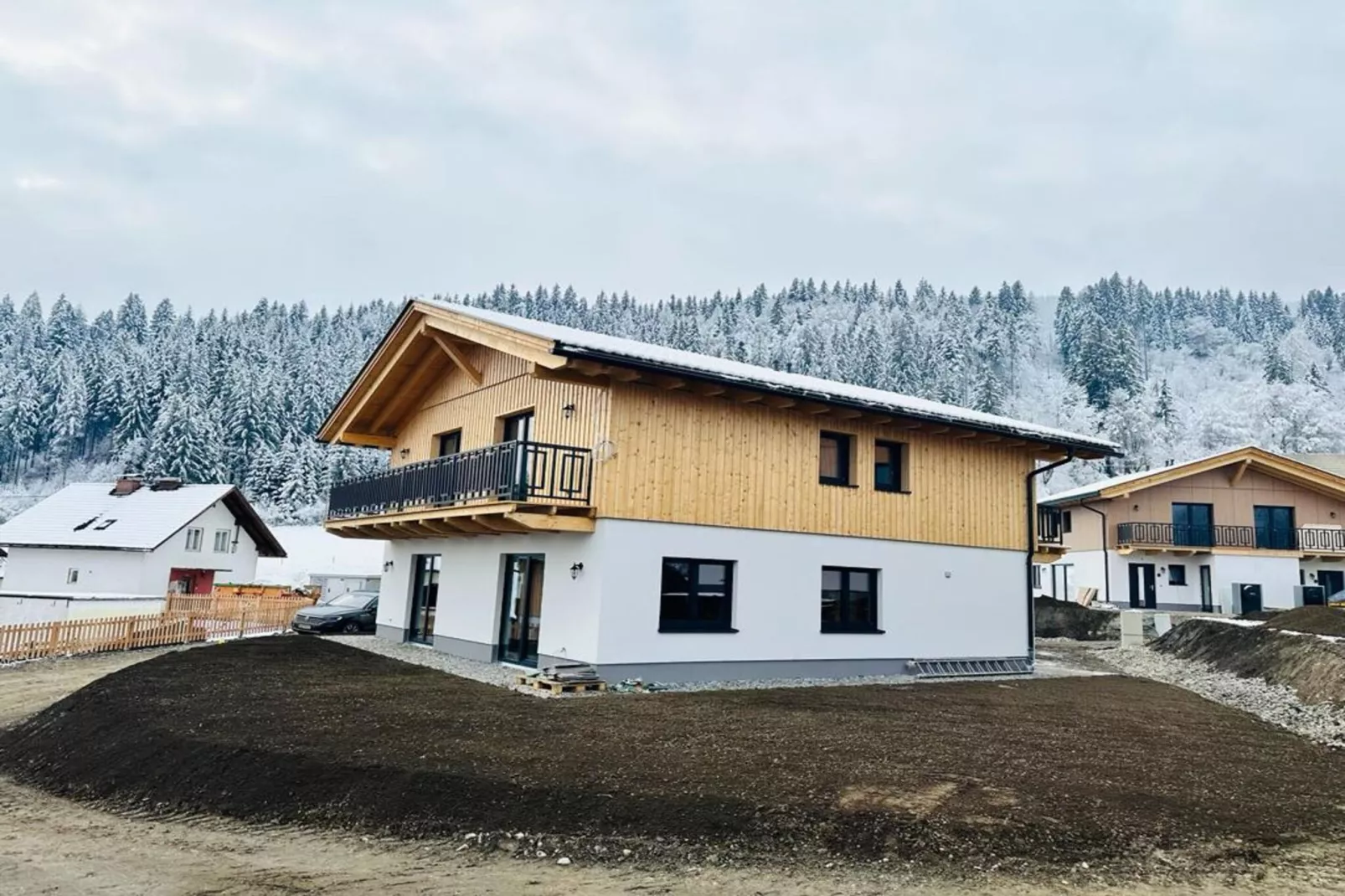 Chalet Ahorn Bad Kleinkirchheim-Exterior winter