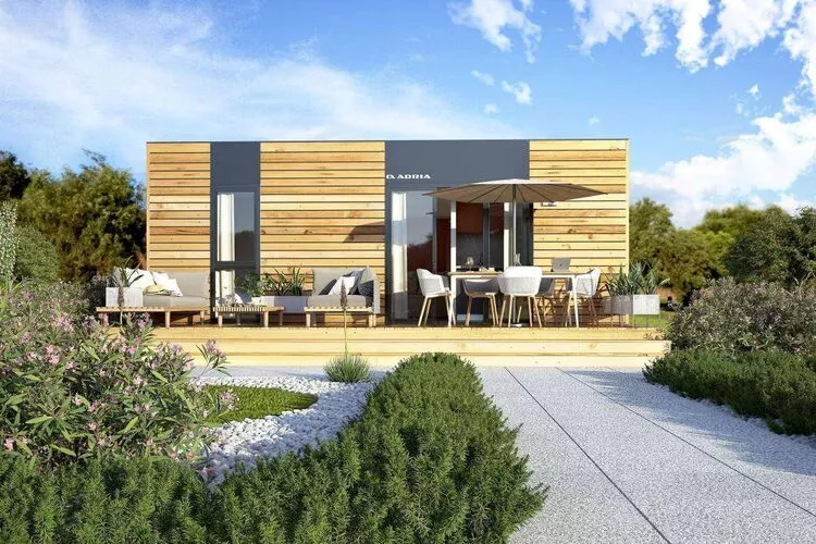 Mobile Homes Strasko Novalja Olive 34 qm für 5 Pers-Exterior summer