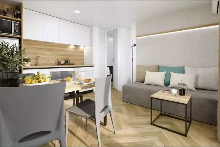 Mobile Homes Strasko Novalja Olive 34 qm für 5 Pers-Living room