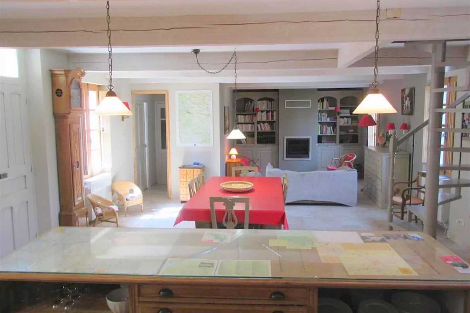Maison Coste-Living room