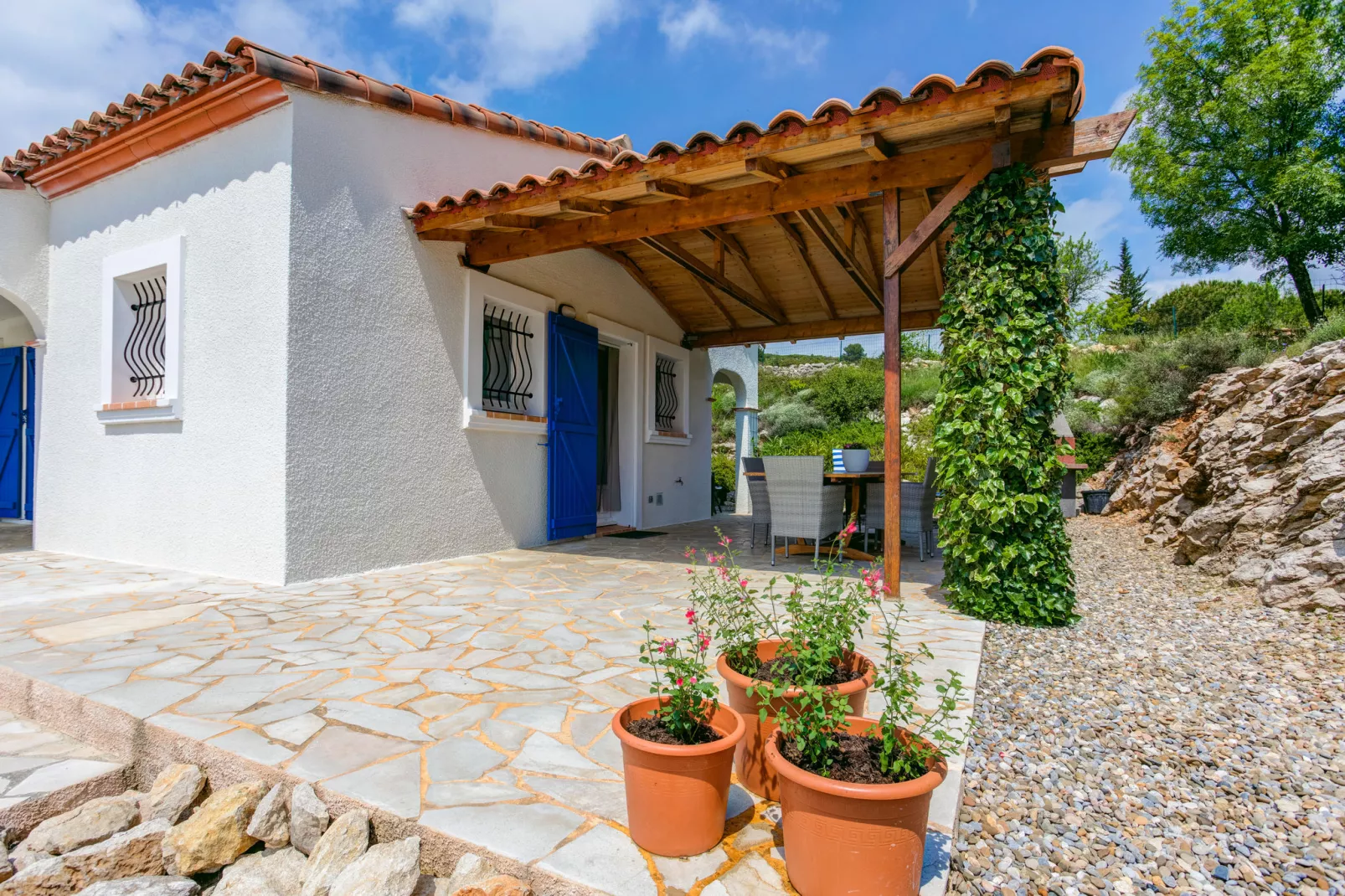Villa à Camplong-Balcon-terrasse