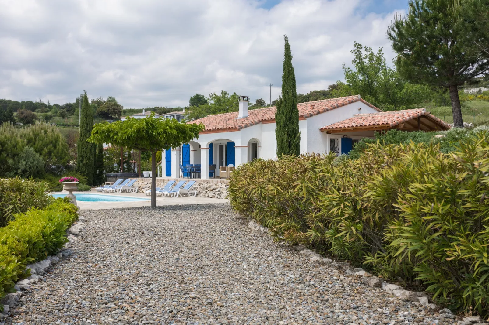 Villa à Camplong-Extérieur été