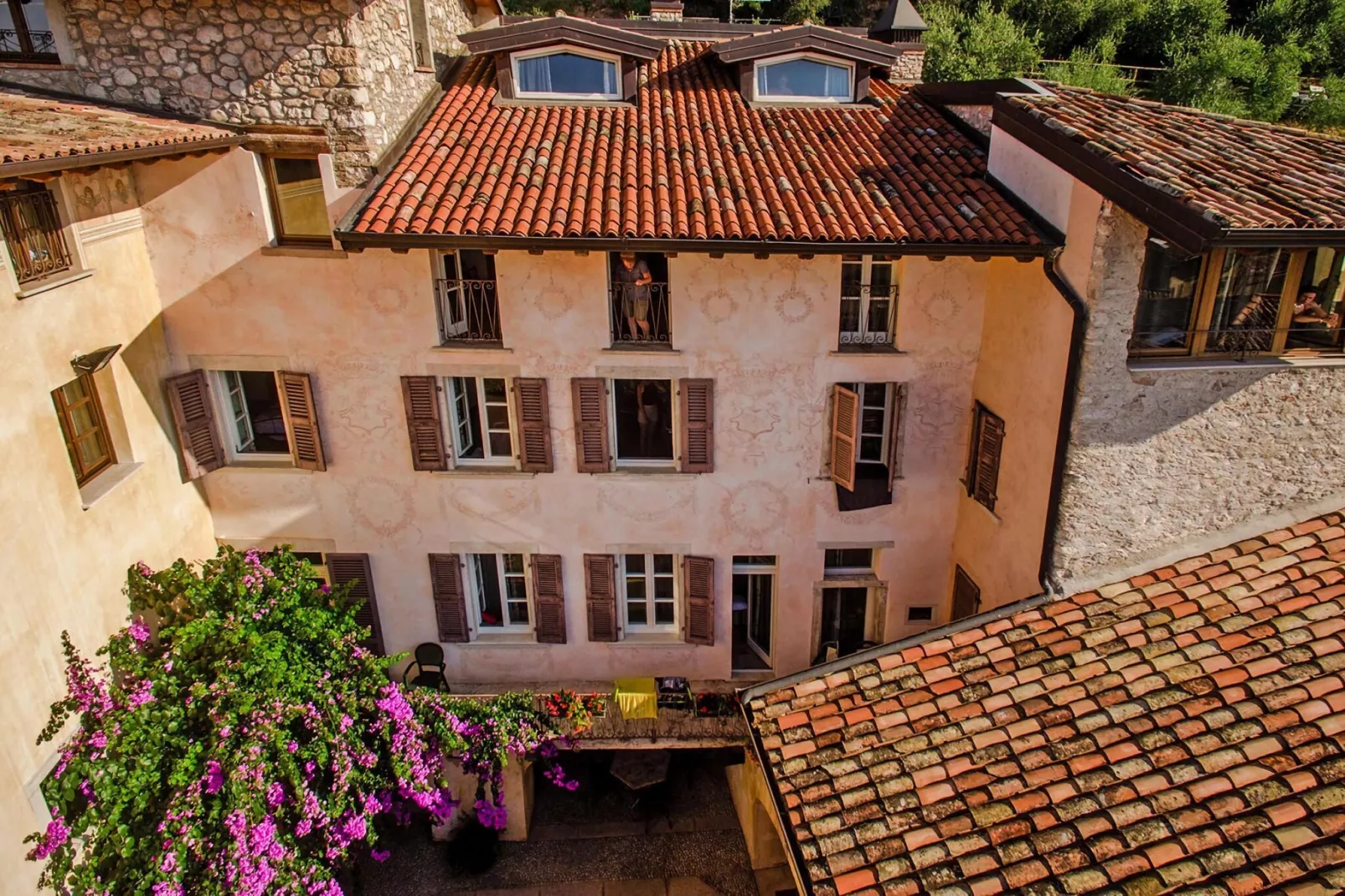 Residence Borgo Alba Chiara, Toscolano-trilo 50-60 qm-Exterior summer