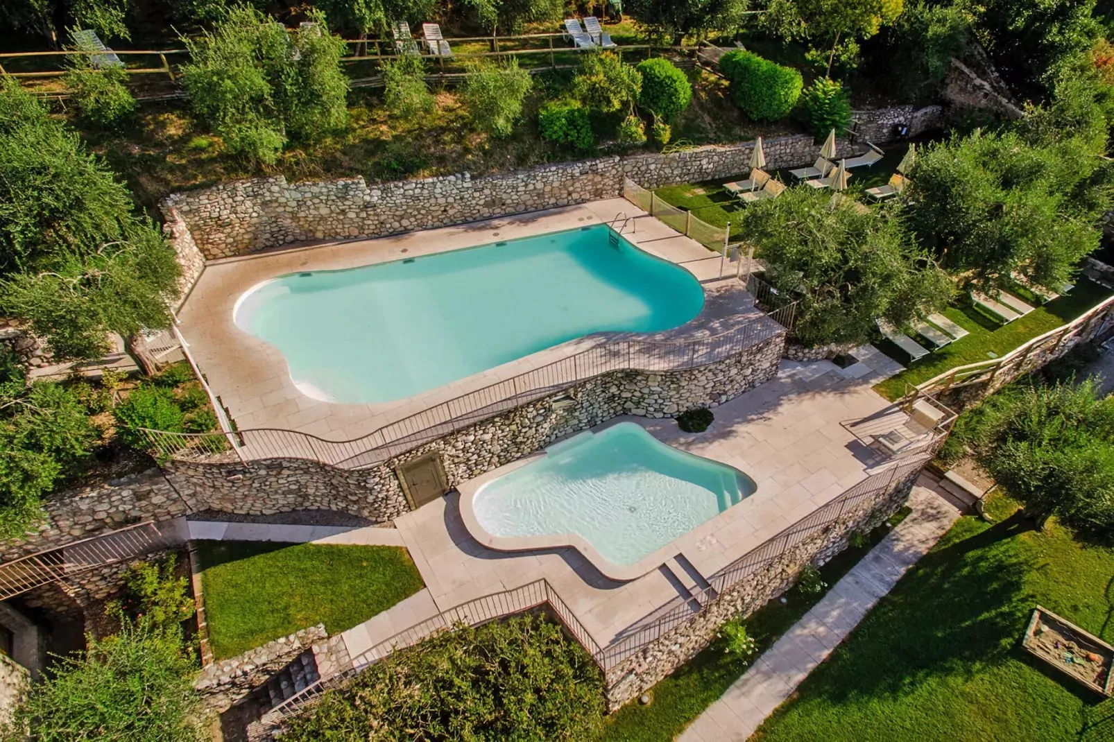 Residence Borgo Alba Chiara, Toscolano-trilo 50-60 qm-Pool