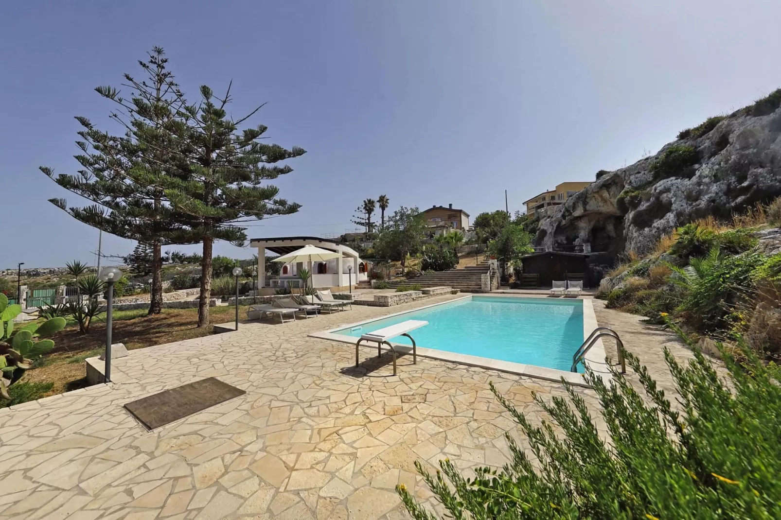Holiday home, Plemmirio-Villa Gloria-Schwimmbad