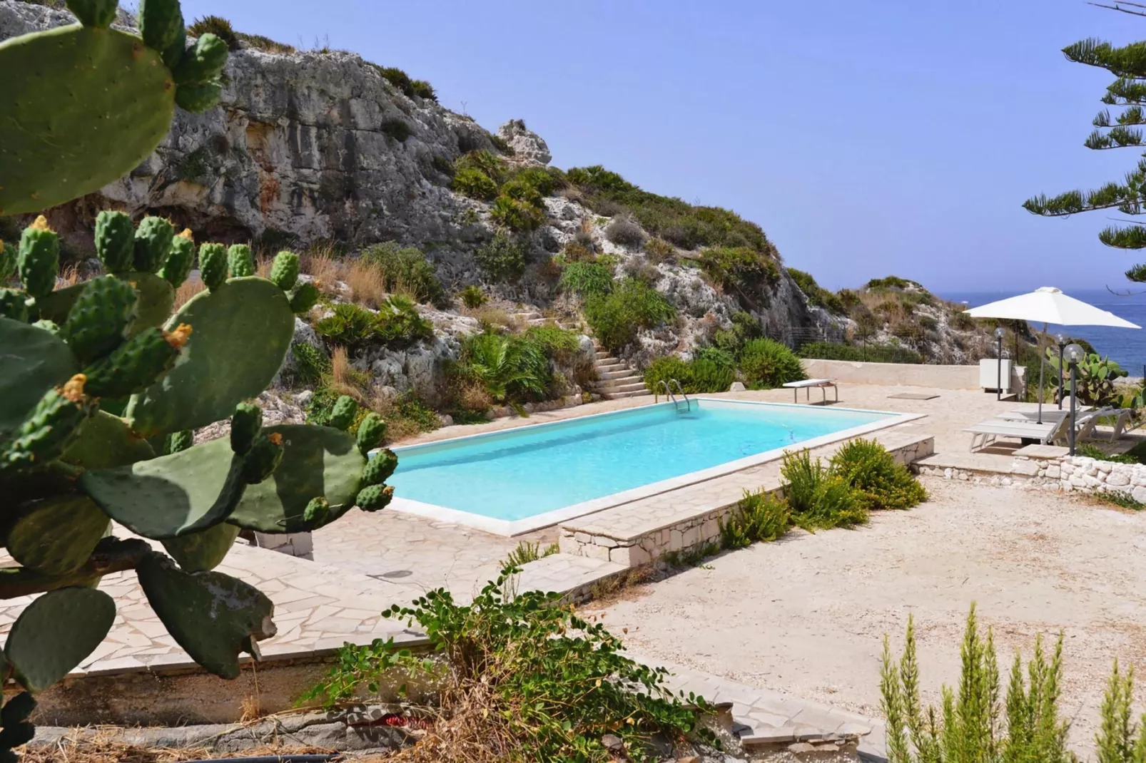 Holiday home, Plemmirio-Villa Gloria-Schwimmbad