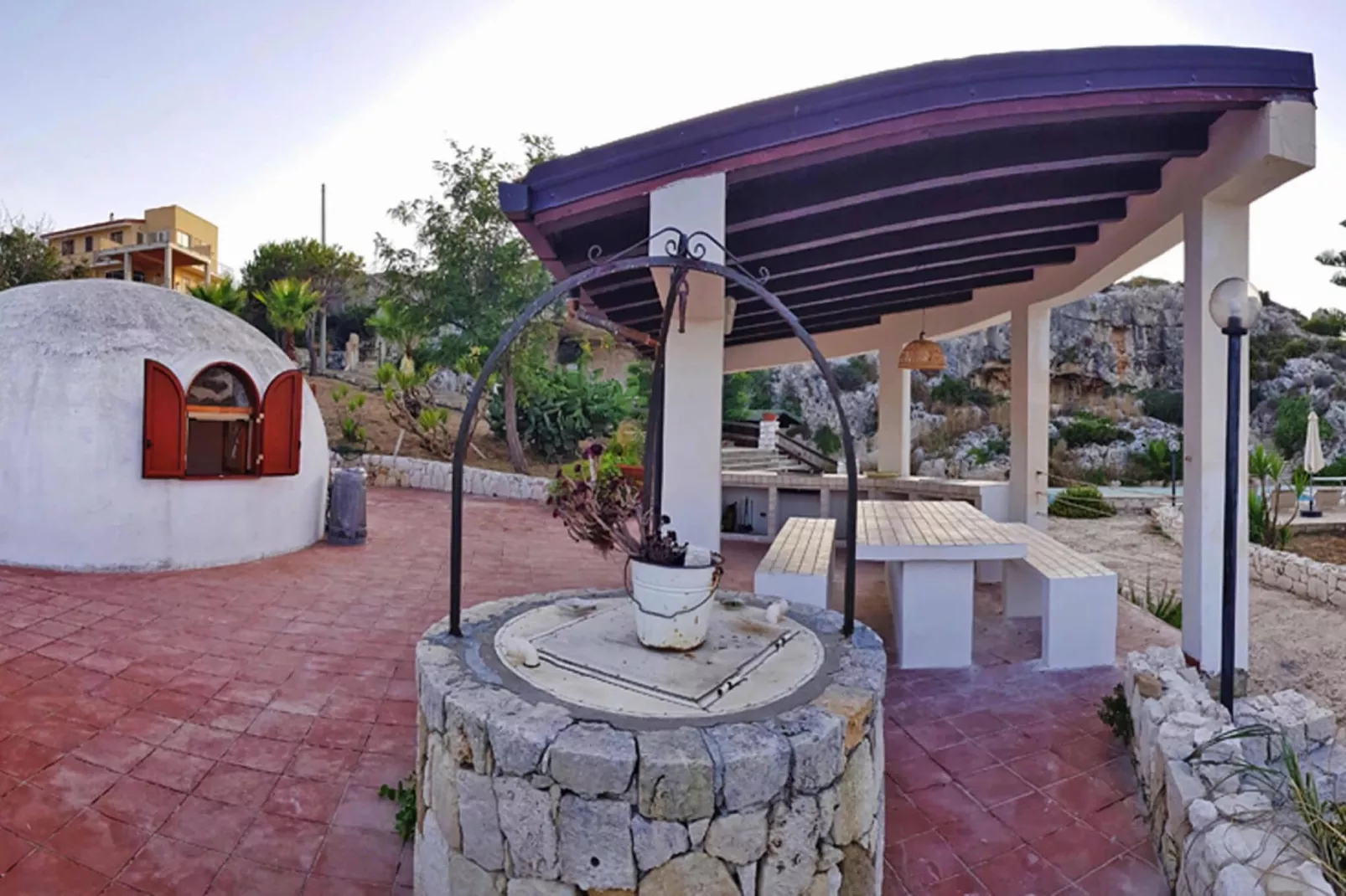 Holiday home, Plemmirio-Villa Gloria-Terrassenbalkon