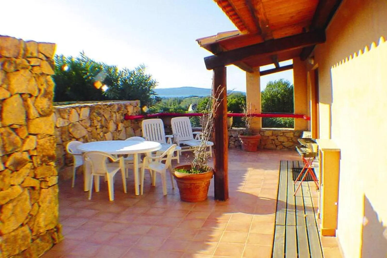 Holiday residence Il Nido dei Gabbiani Porto Pollo / Bilo Comfort 4 pax anche per disabile-Terrace