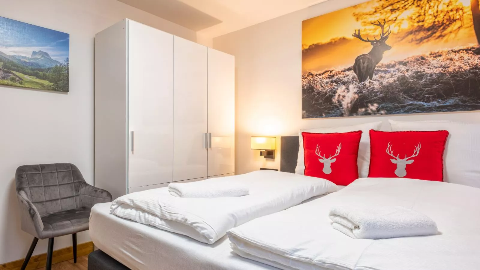 Chalet Hornblick-Bedroom