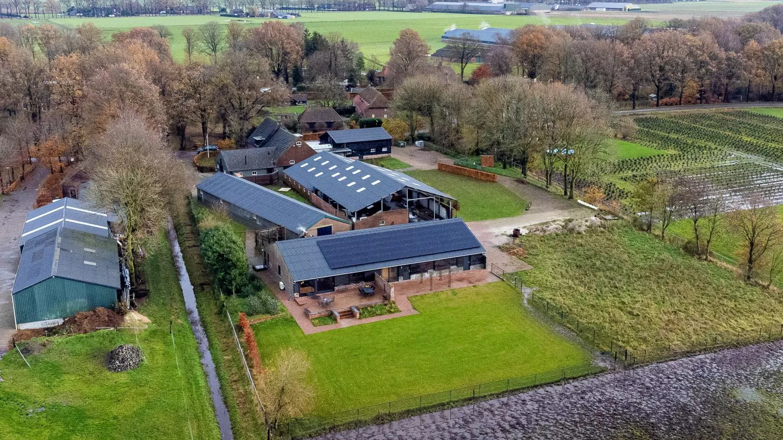 De Hoeve II-Areas summer 1km