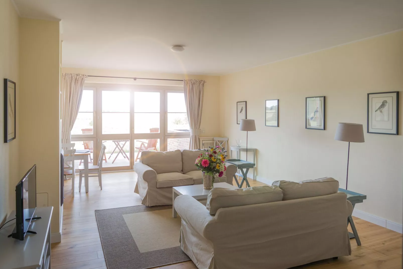 Fewo Bellevue 1 SZ-Living room