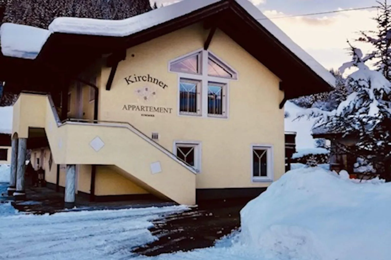 Ferienwohnung Paulei Fam Kirchner-Exterior winter