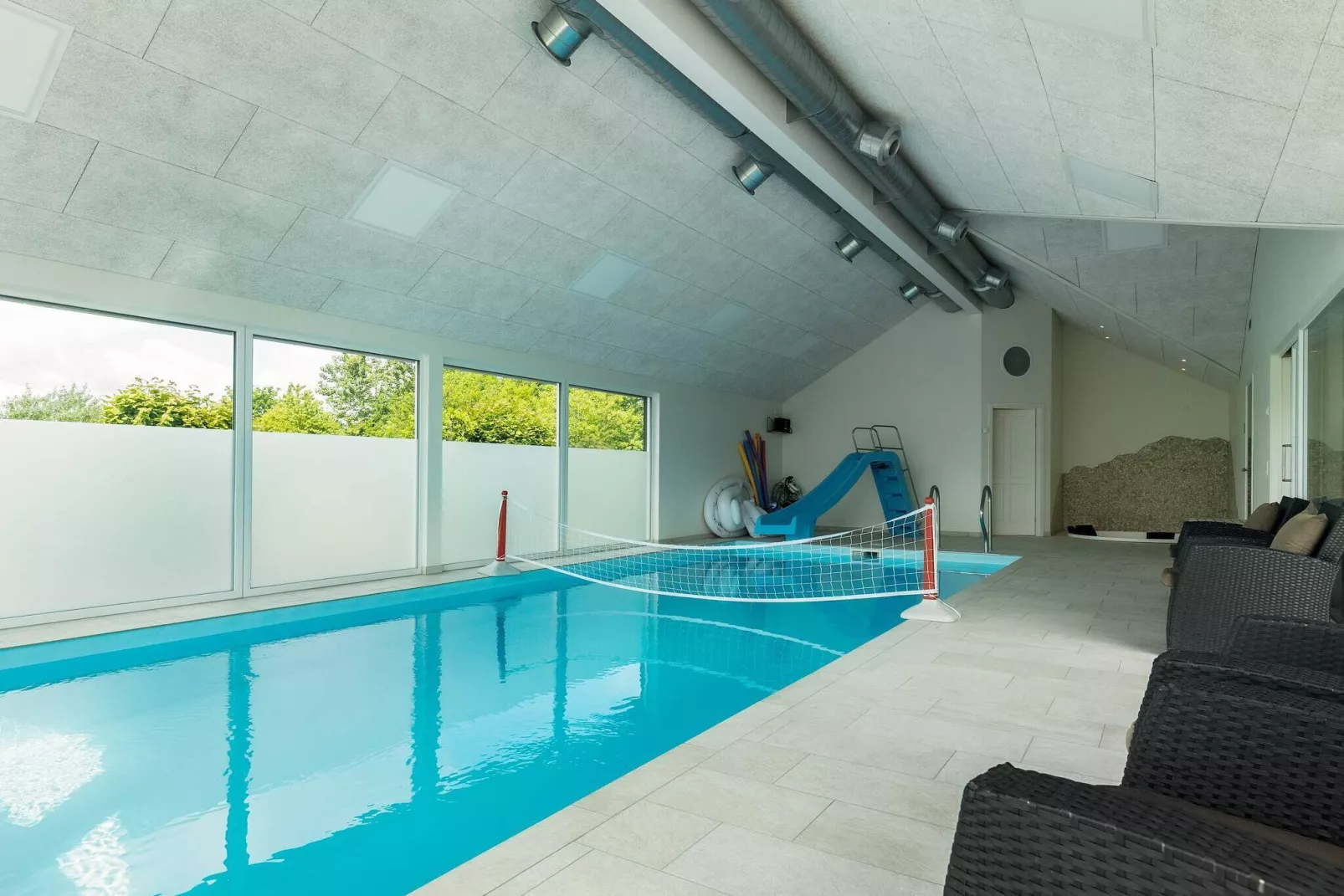 15 Personen Ferienhaus in Højslev-Schwimmbad