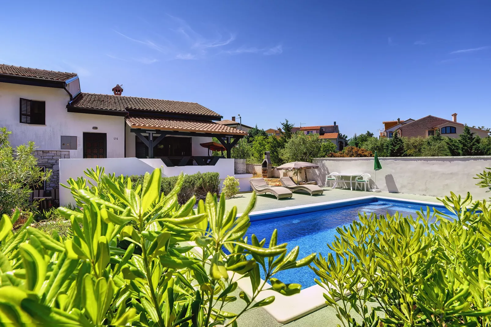 Villa Ruza-Schwimmbad