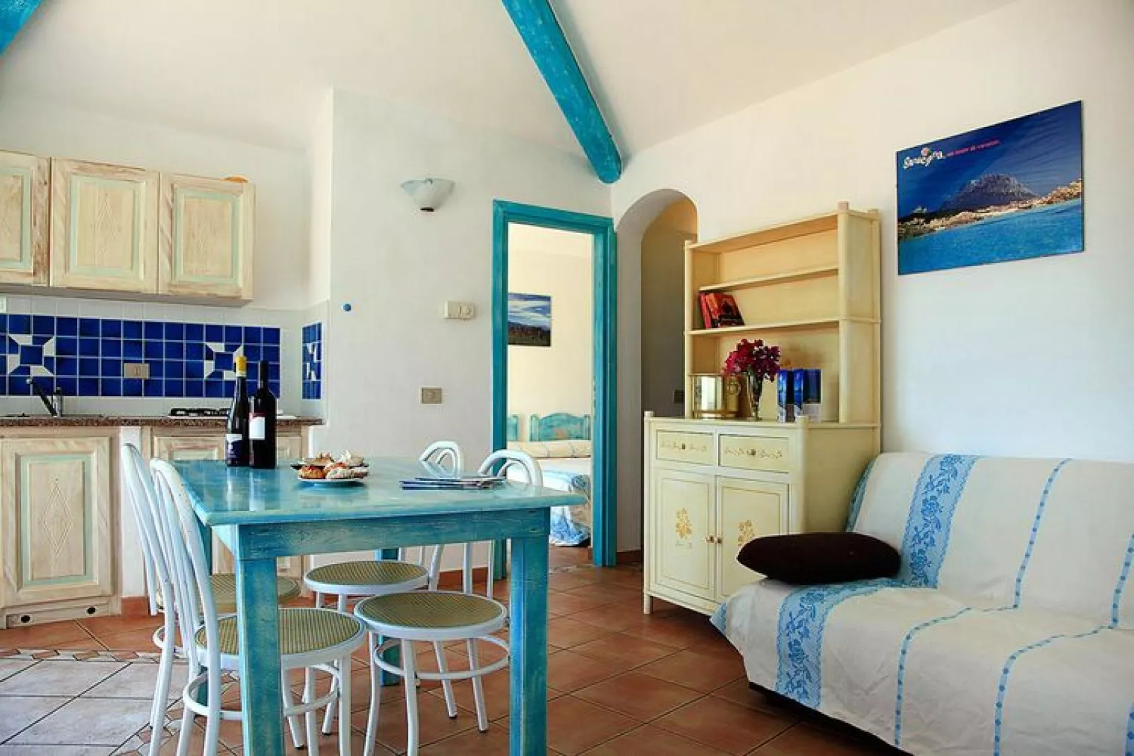 Holiday residence Lu Nibareddu, Loiri-Typ B Studio 22 qm Meerblick-Living room