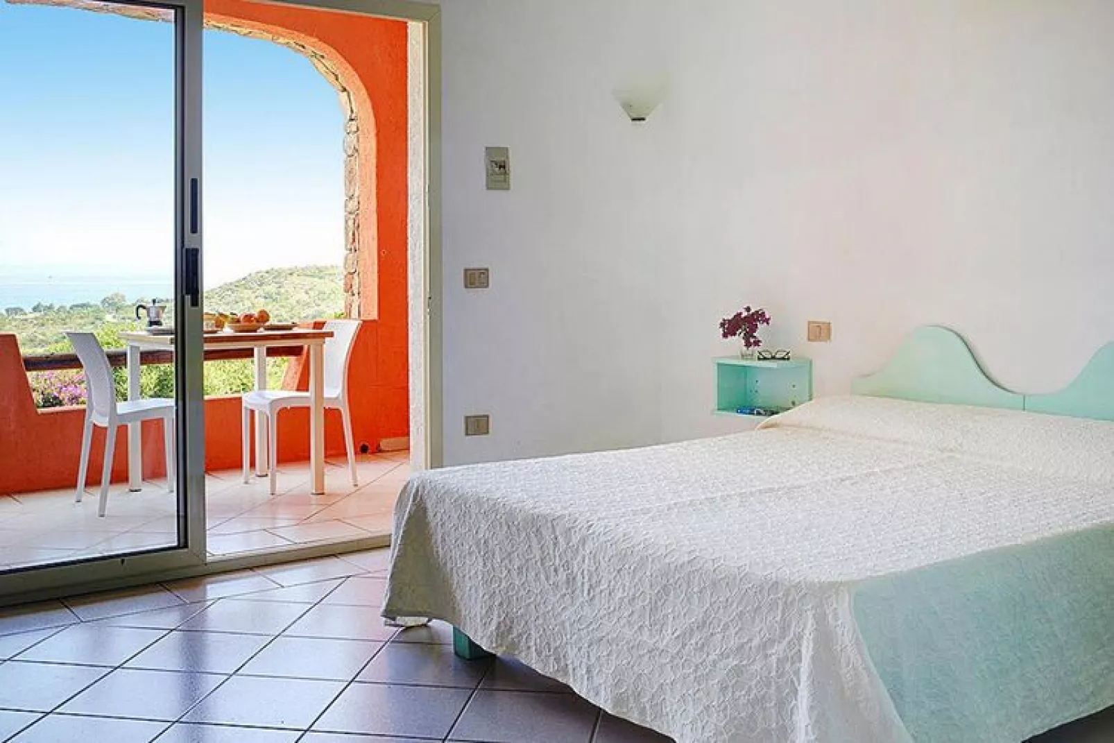 Holiday residence Lu Nibareddu, Loiri-Typ B Studio 22 qm Meerblick-Bedroom