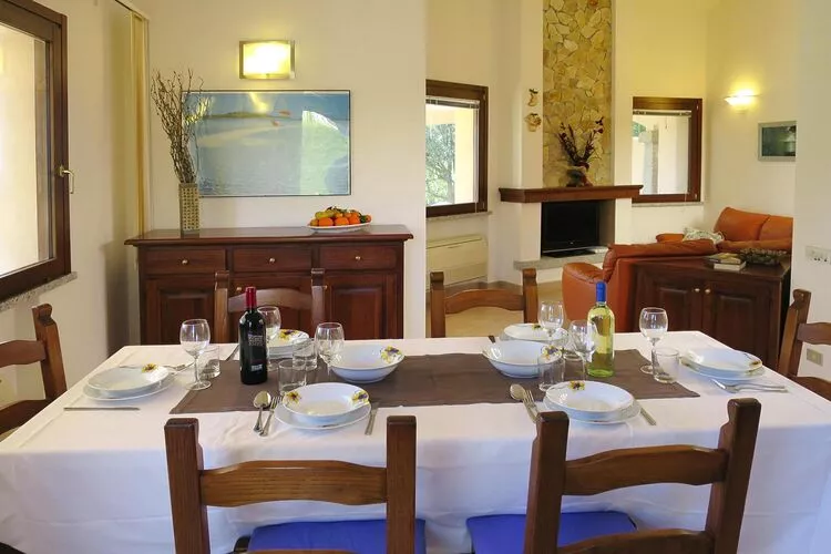 Ferienanlage Rei Sole Costa Rei - Type Villa Singole 6 Pers con Piscina privata-Living room