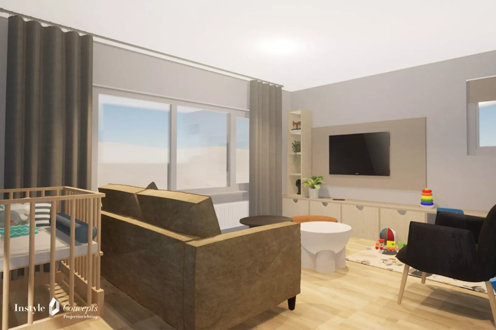 Vakantiepark Duinrust 2-Wohnzimmer