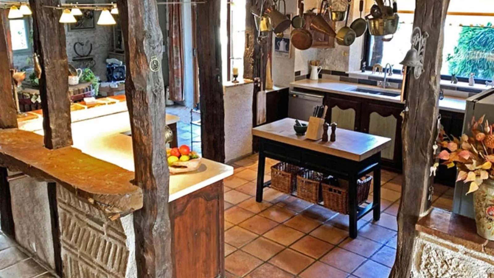 Les Roches de Roquecor-Kitchen