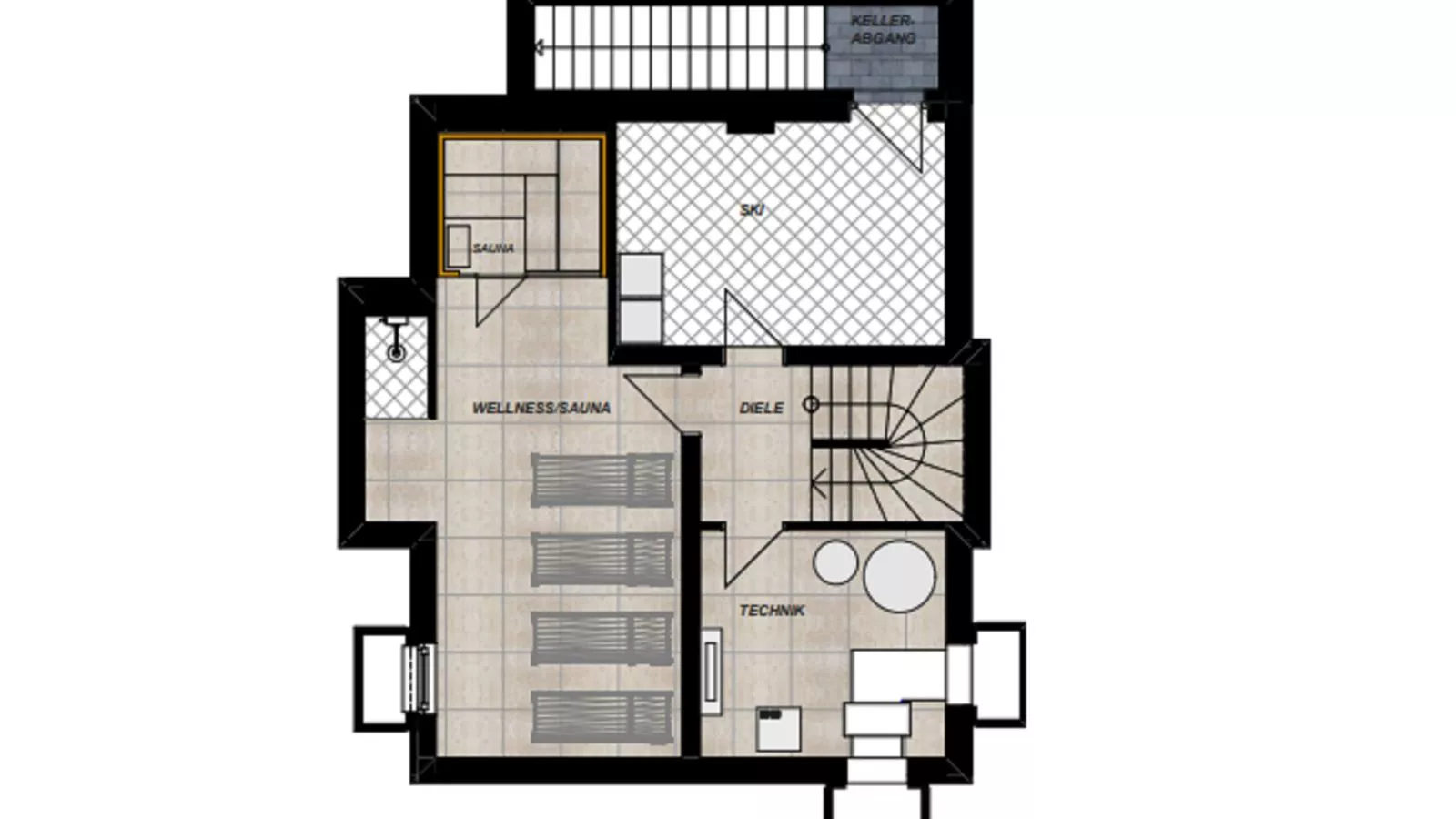 Wagrainer TauernLodge 42A-Floor plan