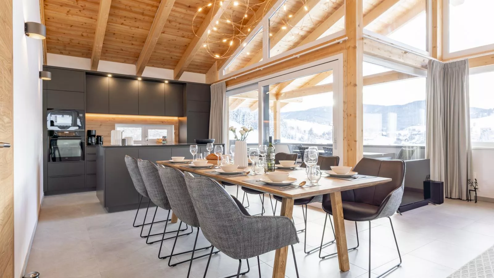 Grebenzen Top Chalet Mazzel-Dining room