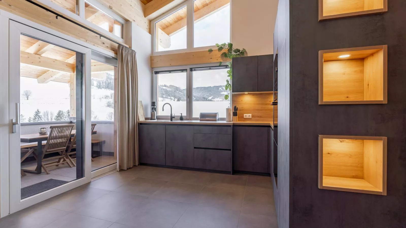 Alpenchalet Lambert-Kitchen