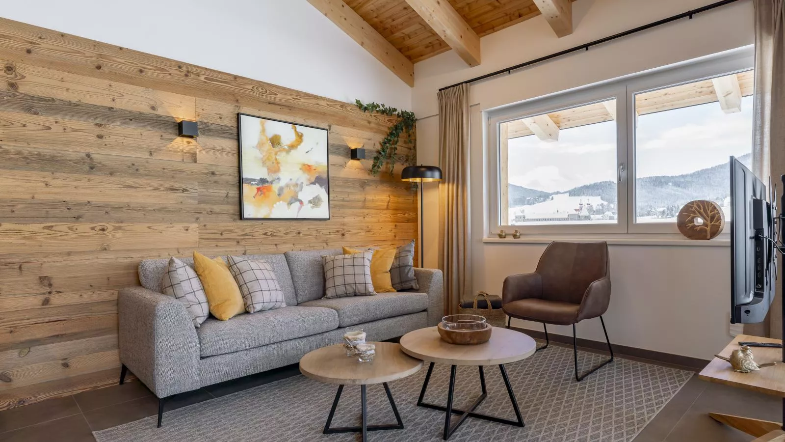 Alpenchalet Lambert-Living room