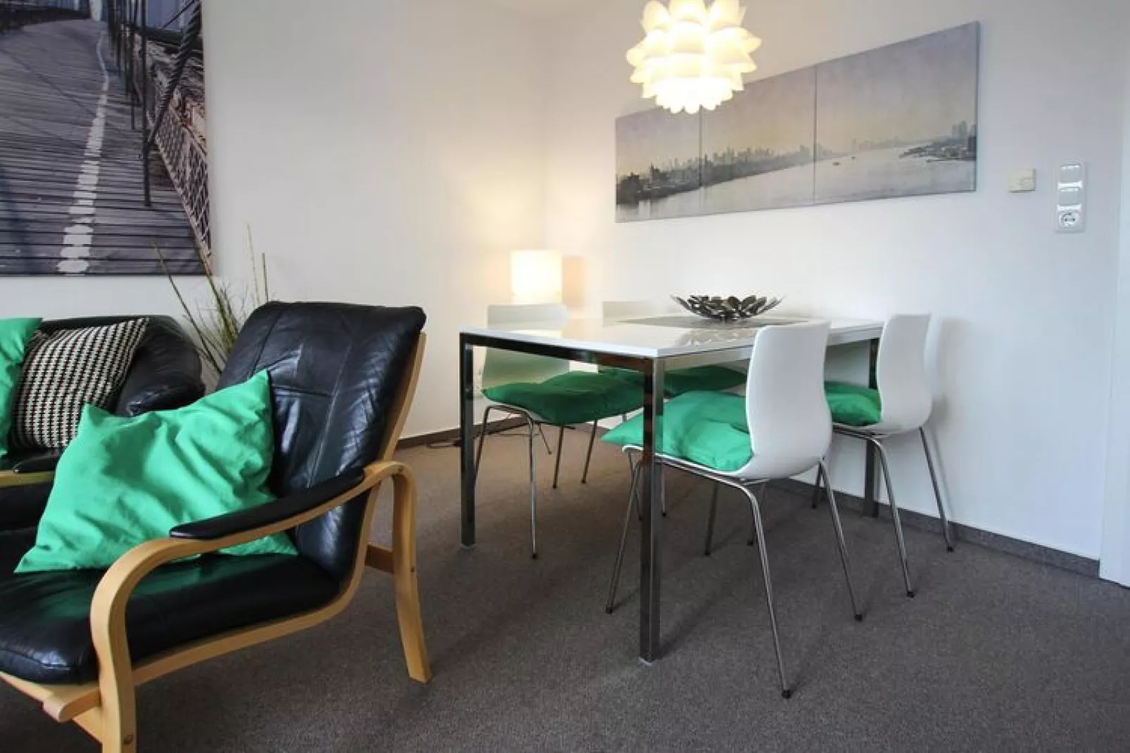 Ferienwohnung Deichglück 4 Pers-Dining room
