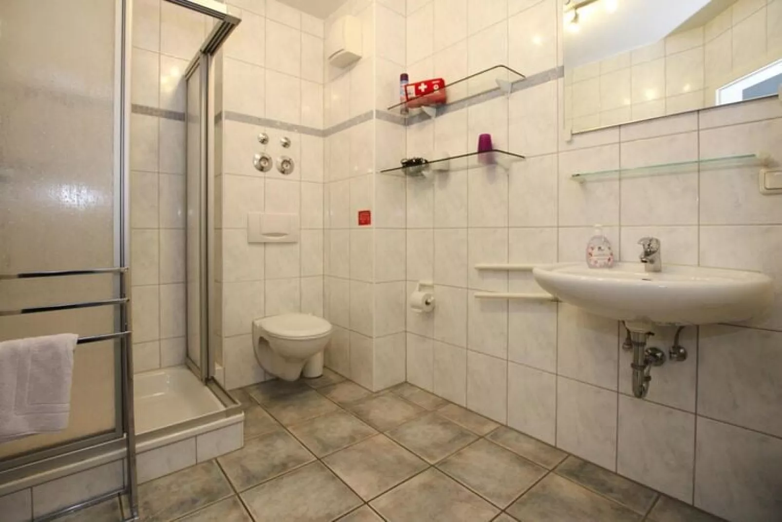Ferienwohnung Deichglück 4 Pers-Bathroom